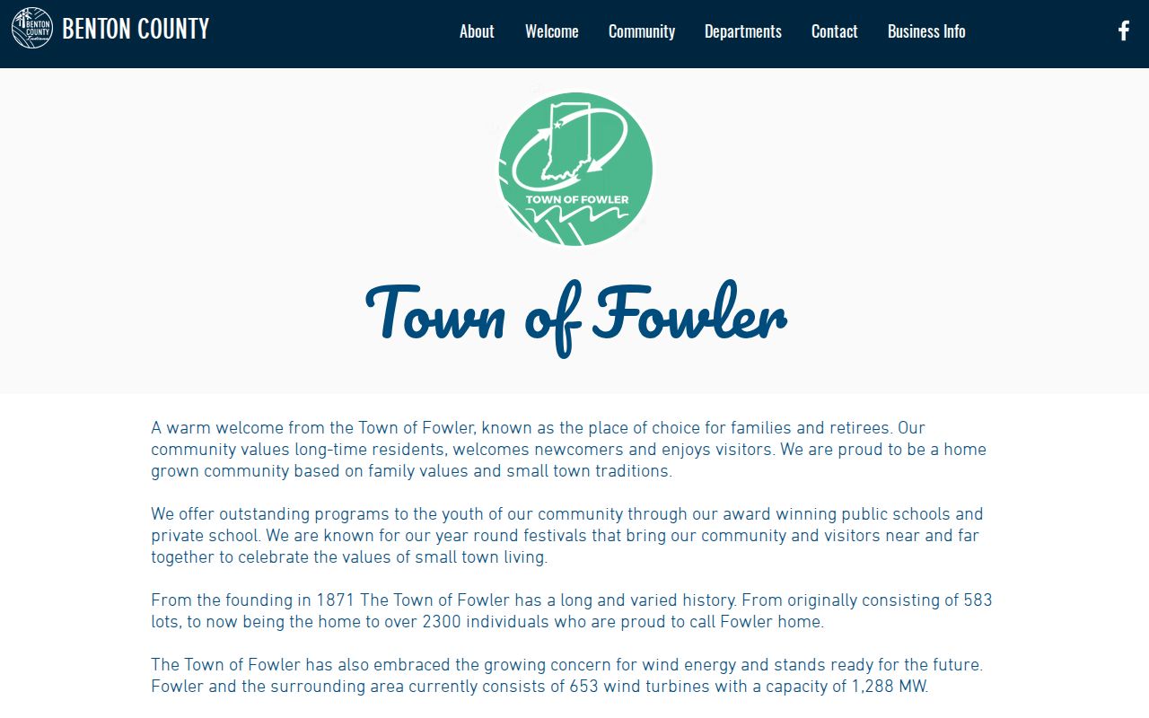 Fowler warrant records town hall and police contact page