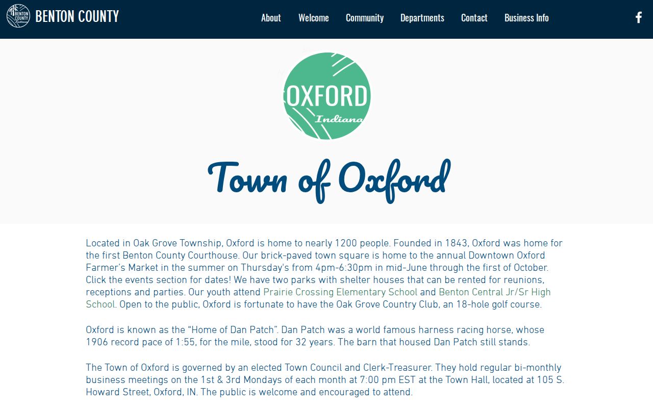 Oxford warrant records town hall and marshal contacts